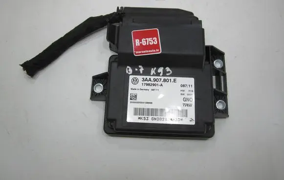 Volkswagen PASSAT B7 Hand brake control module 3AA907801E 17982901A
