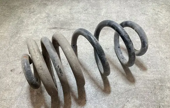 Rear coil spring