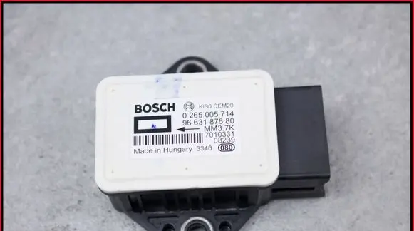 Citroen C6 ESP acceleration yaw rate sensor 9663187680 0265005714
