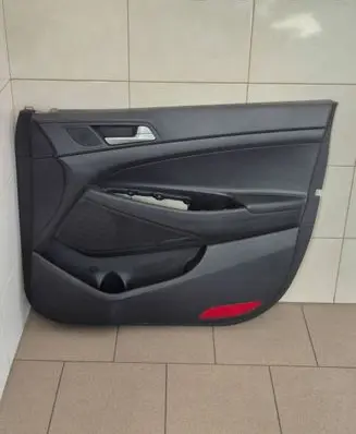 Front door card panel trim