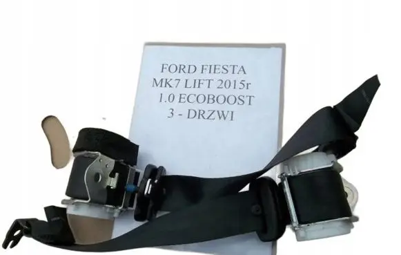 Ford Fiesta Rear seatbelt