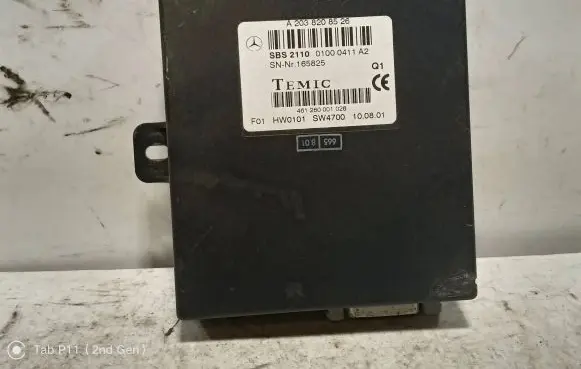 Mercedes-Benz E W211 Other control units/modules A2038208526 461260001028 01000411A2