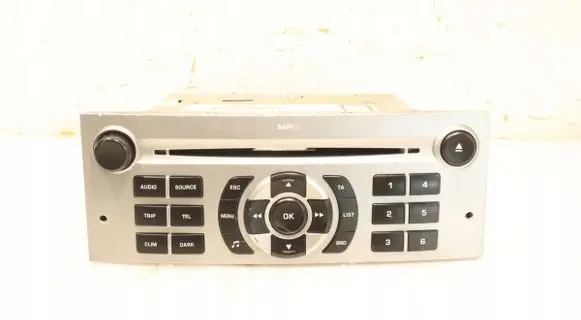 Peugeot 407 Radio/GPS head unit trim 7645110393