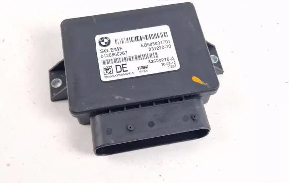 BMW 5 F10 F11 Hand brake control module 6858017 32620276A