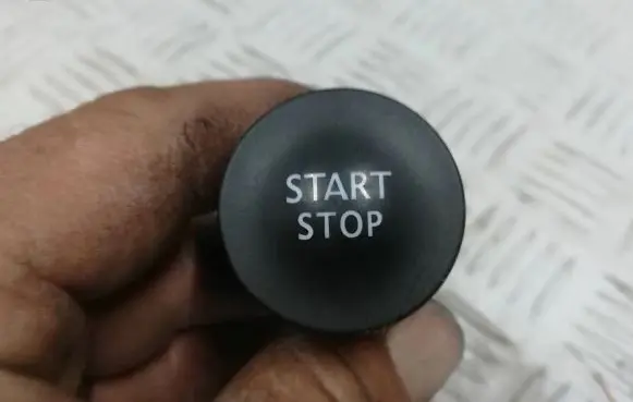 Renault Zoe Engine start stop button switch