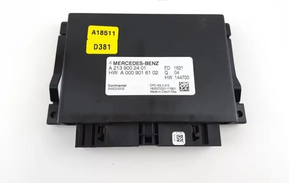 Mercedes-Benz E W213 Gearbox control unit/module A2139002401 A0009016102 5WE00002