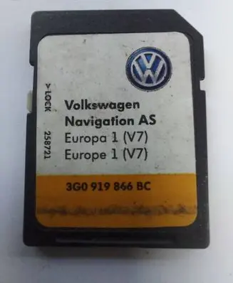 Volkswagen Caddy Navigation maps CD/DVD 3G0919866BC