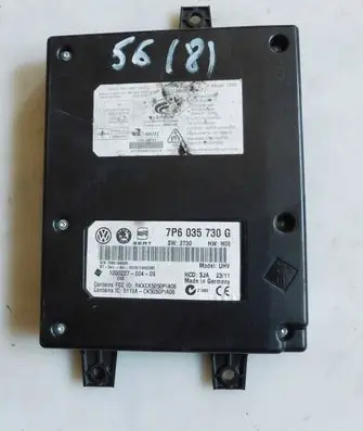 Skoda Superb B6 (3T) Bluetooth control unit module 7P6035730G
