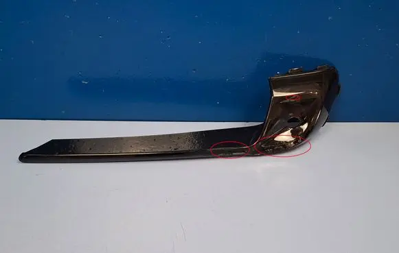 Porsche Cayenne (9Y0 9Y3) Front bumper splitter molding 9Y0807824