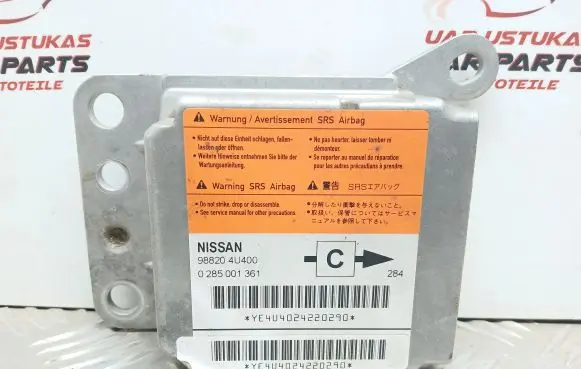 Nissan Almera Tino Airbag control unit/module 988204U400