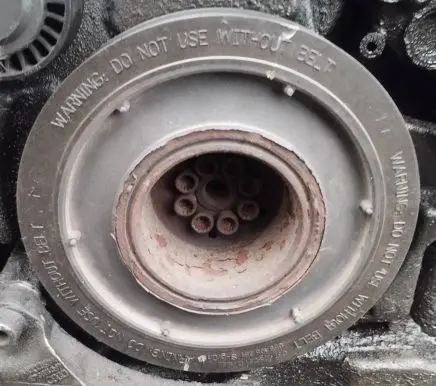 Audi A6 S6 C6 4F Crankshaft pulley