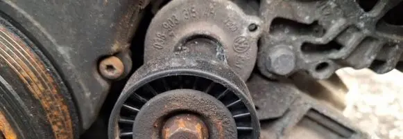 Generator/alternator belt tensioner