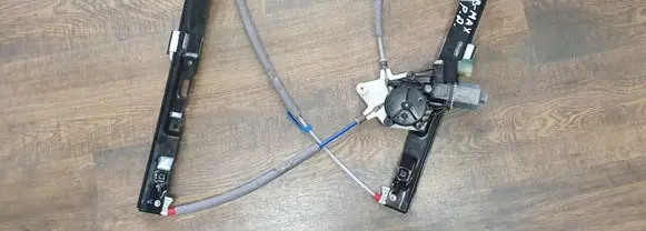 Ford B-MAX Front door window regulator with motor 6CP114553LAA AV11R23200BD