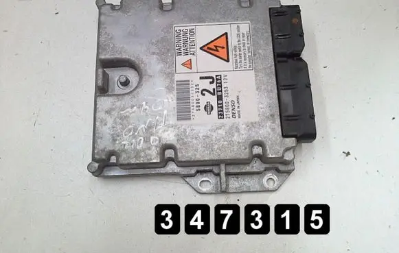 Nissan Almera Tino Engine control unit/module 2758003253