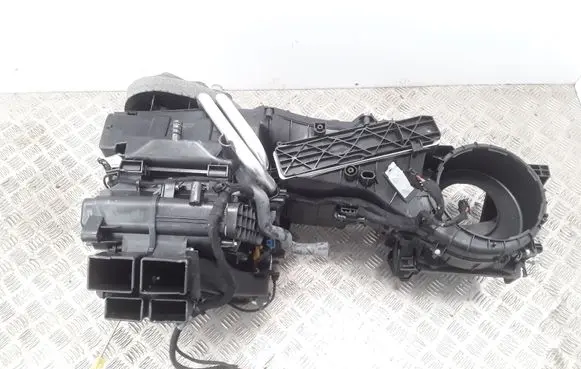 Interior heater climate box assembly