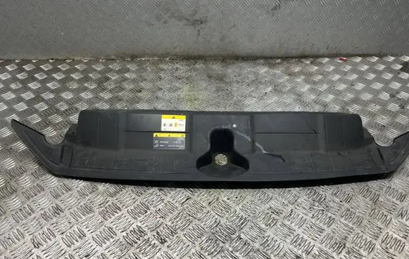 Engine bonnet/hood lock trim molding