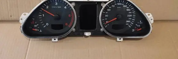 Audi A6 S6 C6 4F Speedometer (instrument cluster) 4F0920900S 4F0910900A 503000731203