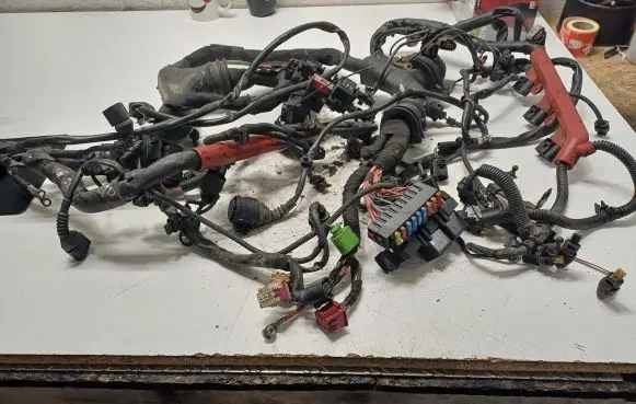 Audi A6 S6 C6 4F Engine installation wiring loom 4F1971072PR