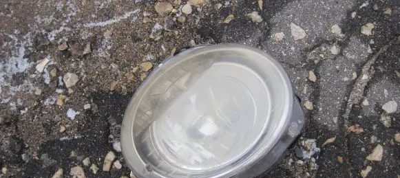 Fiat 500 Headlight/headlamp 45540748DX