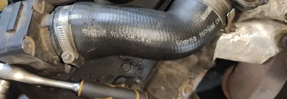 Peugeot 206 Intercooler hose/pipe 5002150