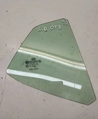 KIA Optima Rear vent window glass 43R000381