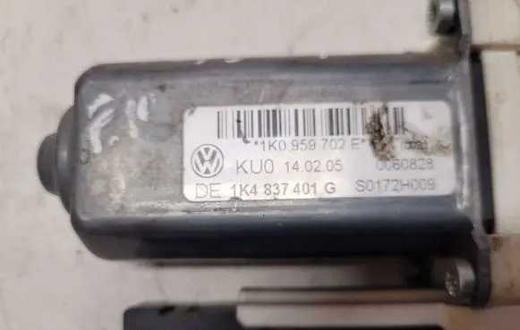 Volkswagen Golf V Front door window regulator motor 1K0959702E 1K2837401G 10959792C