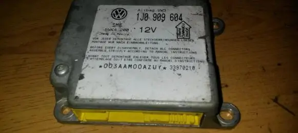 Volkswagen PASSAT B5 Airbag control unit/module 1J0909604 5WK4200