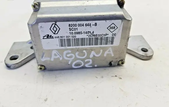Renault Laguna II ESP acceleration yaw rate sensor 8200004644 nr1691