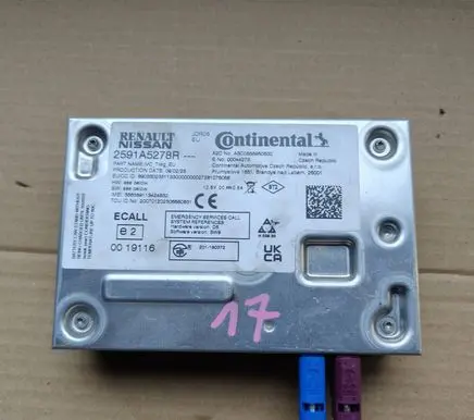 Dacia Sandero III Bluetooth control unit module 2591A5278R 00044273