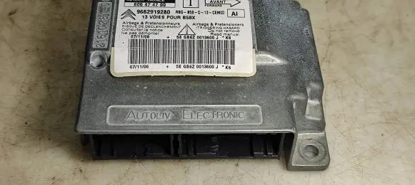 Citroen C4 Grand Picasso Airbag control unit/module 9662919280 606474700