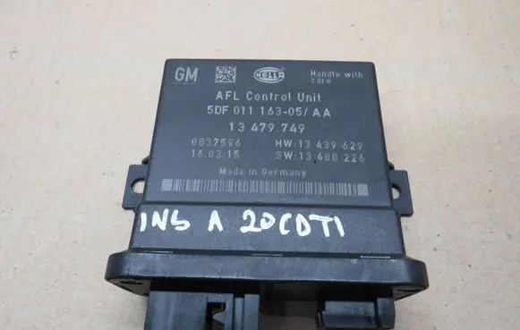 Opel Insignia A Xenon control unit/module 13479749 0837596
