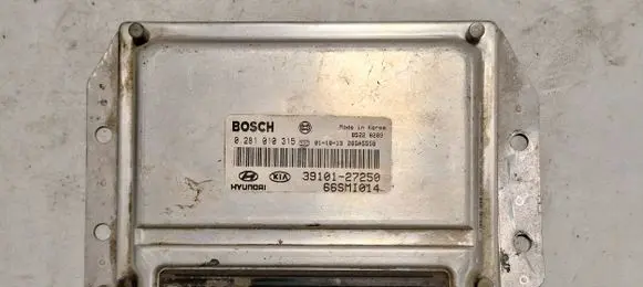 Hyundai Santa Fe Engine control unit/module 0281010315 66SMI014 3910127250