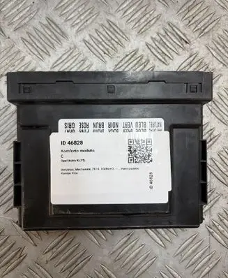Opel Astra K Comfort/convenience module 13514637
