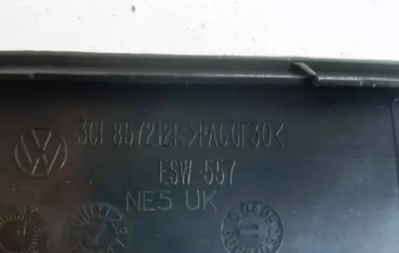 Volkswagen PASSAT B6 Dashboard glove box trim 3C1857212K PA6GF30 ESW557
