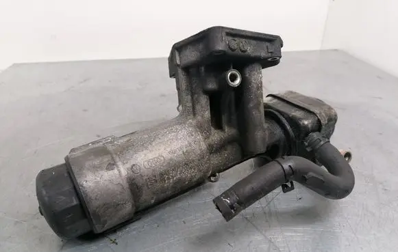 Volkswagen PASSAT B5.5 Oil filter mounting bracket 038115389C