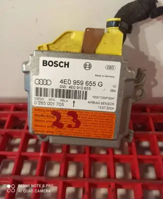 Audi A8 S8 D3 4E Airbag control unit/module 4E0959655G 4E0910655 0285001705