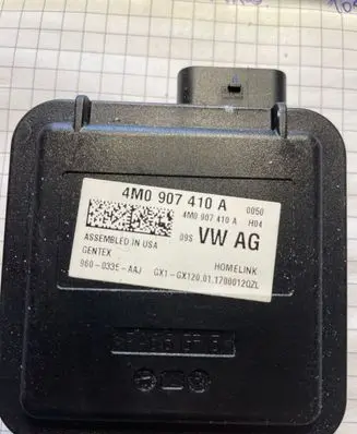 Audi A4 S4 B9 Garage door switch 4M0907410A 9600335AAJ
