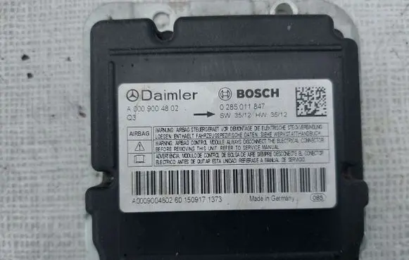 Mercedes-Benz Sprinter W906 Airbag control unit/module 0285011847