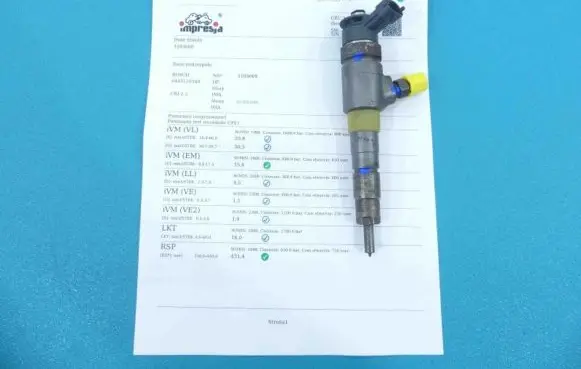 Peugeot 208 Fuel injector 0445110340 IMPRK1193009