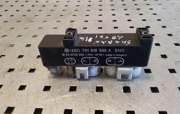 Volkswagen Sharan Coolant fan relay 701919506A 898726000