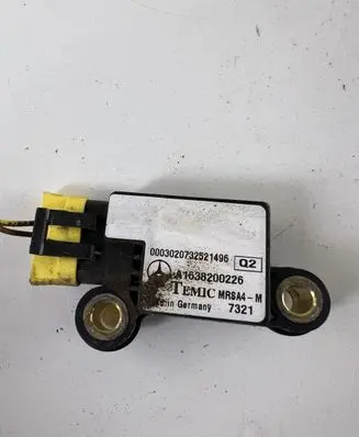 Airbag deployment crash/impact sensor