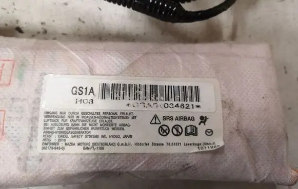 Mazda 6 Seat airbag 1071988
