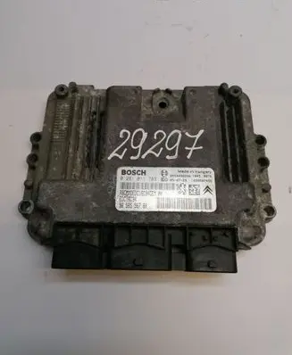 Peugeot 206 Engine control unit/module 9658556780 0281011783