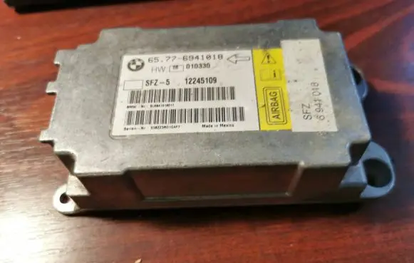 BMW 5 E60 E61 Airbag control unit/module 12245109 6941018