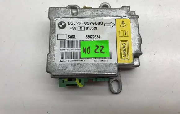 BMW 7 E65 E66 Airbag control unit/module 6970886 28027624 E2010529