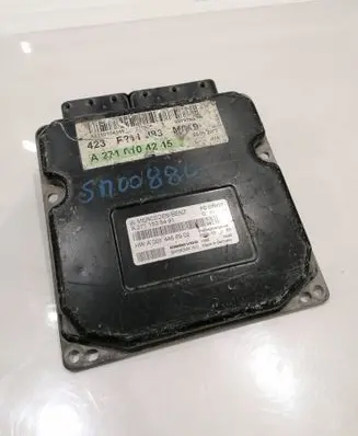 Mercedes-Benz CLK A209 C209 Engine control unit/module A2711535491 5WK90584 A0014466902