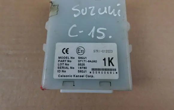 Suzuki Grand Vitara II Other control units/modules 3717164JA0