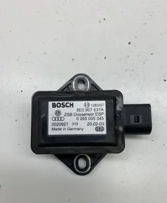 Audi A4 S4 B7 8E 8H ESP acceleration yaw rate sensor 8E0907637A 0265005245