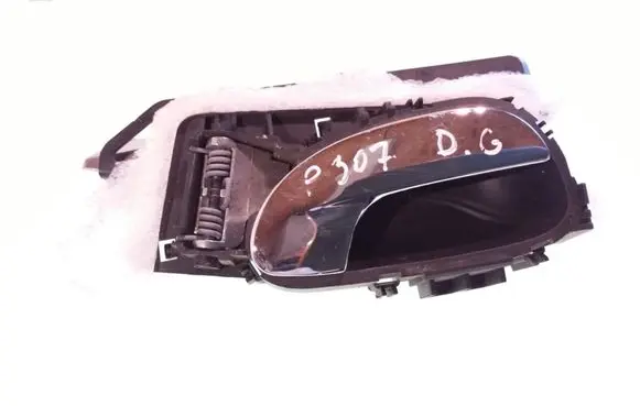 Peugeot 307 Rear door interior handle 9643604477