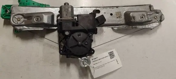 Opel Astra J Rear door window regulator with motor 13350763 91178106